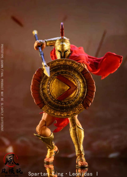 Original Design Wind Toys Studio Eternal Warriors Series Spartan King Leonidas FMW004 1/12 Licensed Action Figure