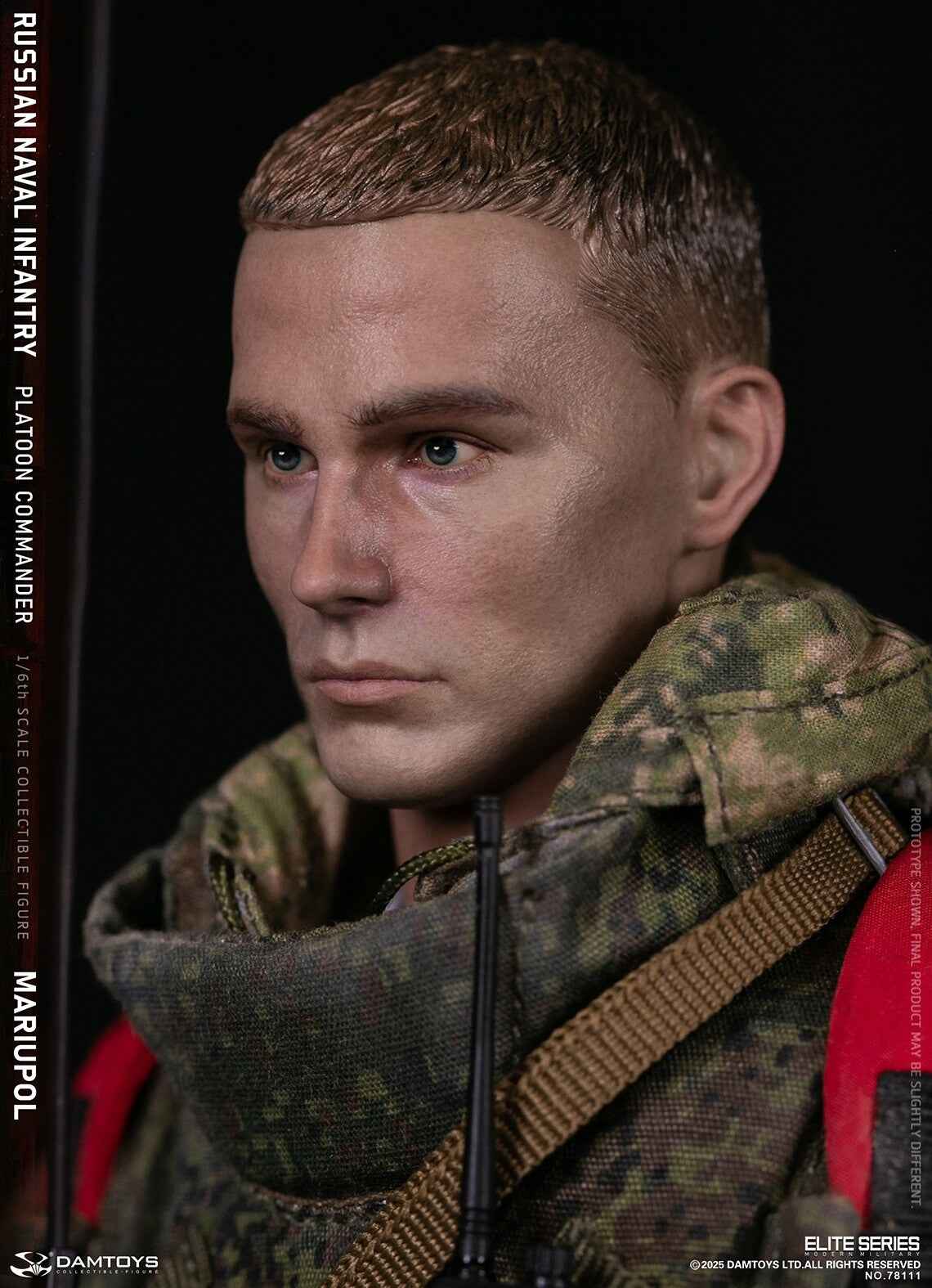 Original Design DAMTOYS Russian Navy Infantry Commander Mariupol NO.78111 1/6 Licensed Action Figure