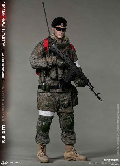 Original Design DAMTOYS Russian Navy Infantry Commander Mariupol NO.78111 1/6 Licensed Action Figure