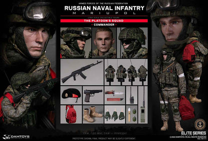 Original Design DAMTOYS Russian Navy Infantry Commander Mariupol NO.78111 1/6 Licensed Action Figure