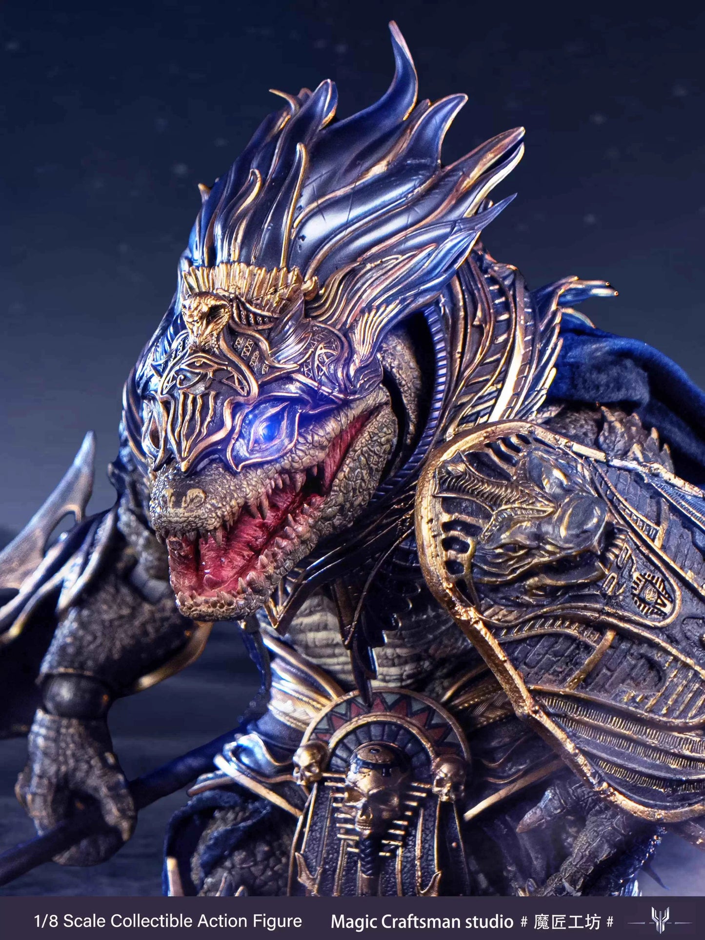 Original Design Magic Craftsman Studio Egypt Sobek Desert Giant Crocodile 1/12 Licensed Action Figure