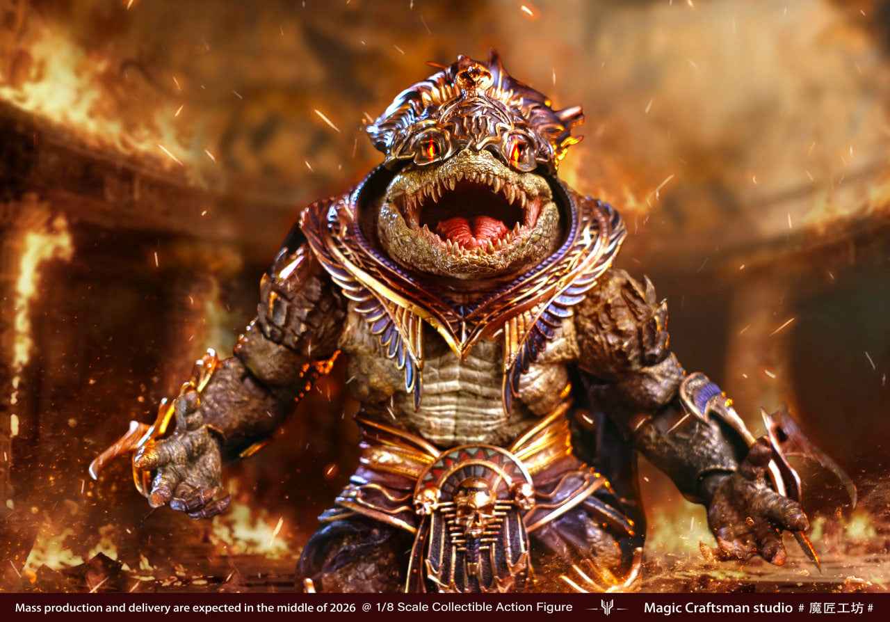 Original Design Magic Craftsman Studio Egypt Sobek Desert Giant Crocodile 1/12 Licensed Action Figure