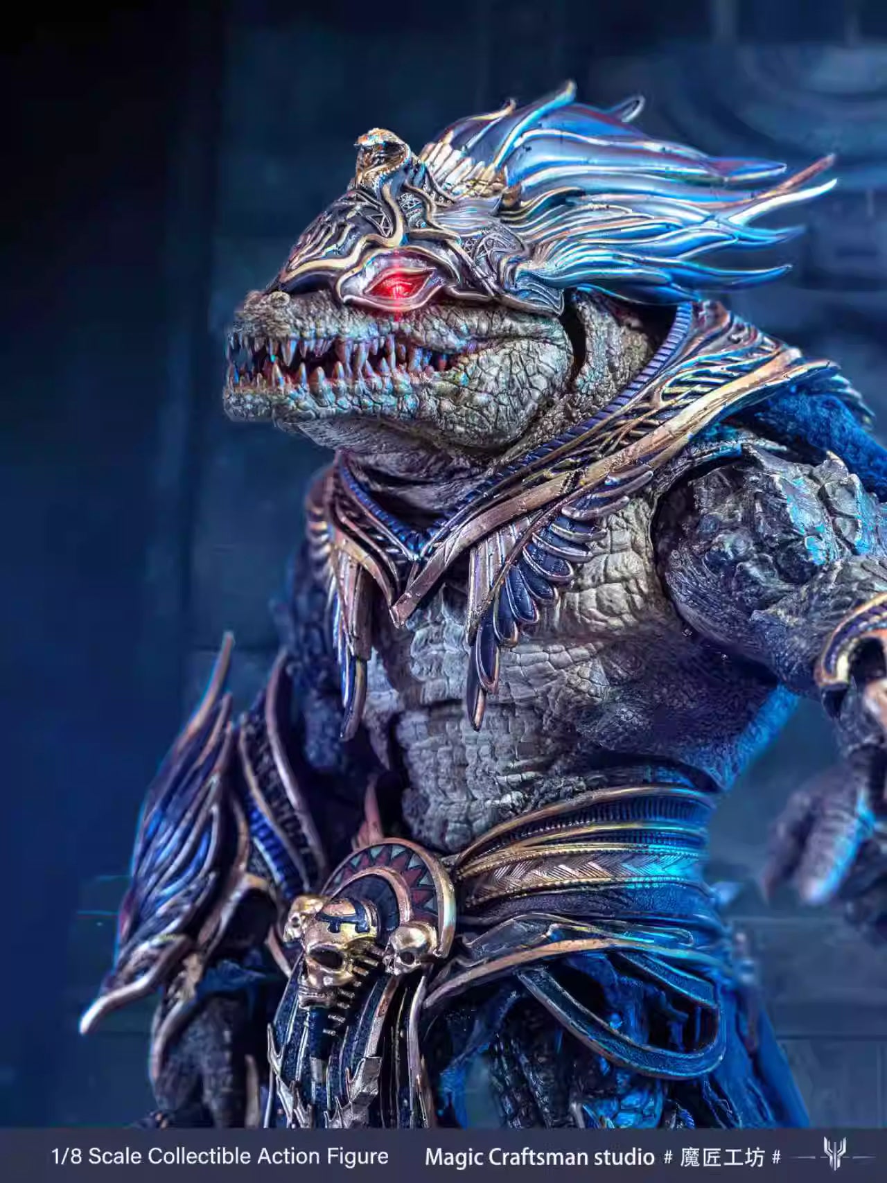 Original Design Magic Craftsman Studio Egypt Sobek Desert Giant Crocodile 1/12 Licensed Action Figure