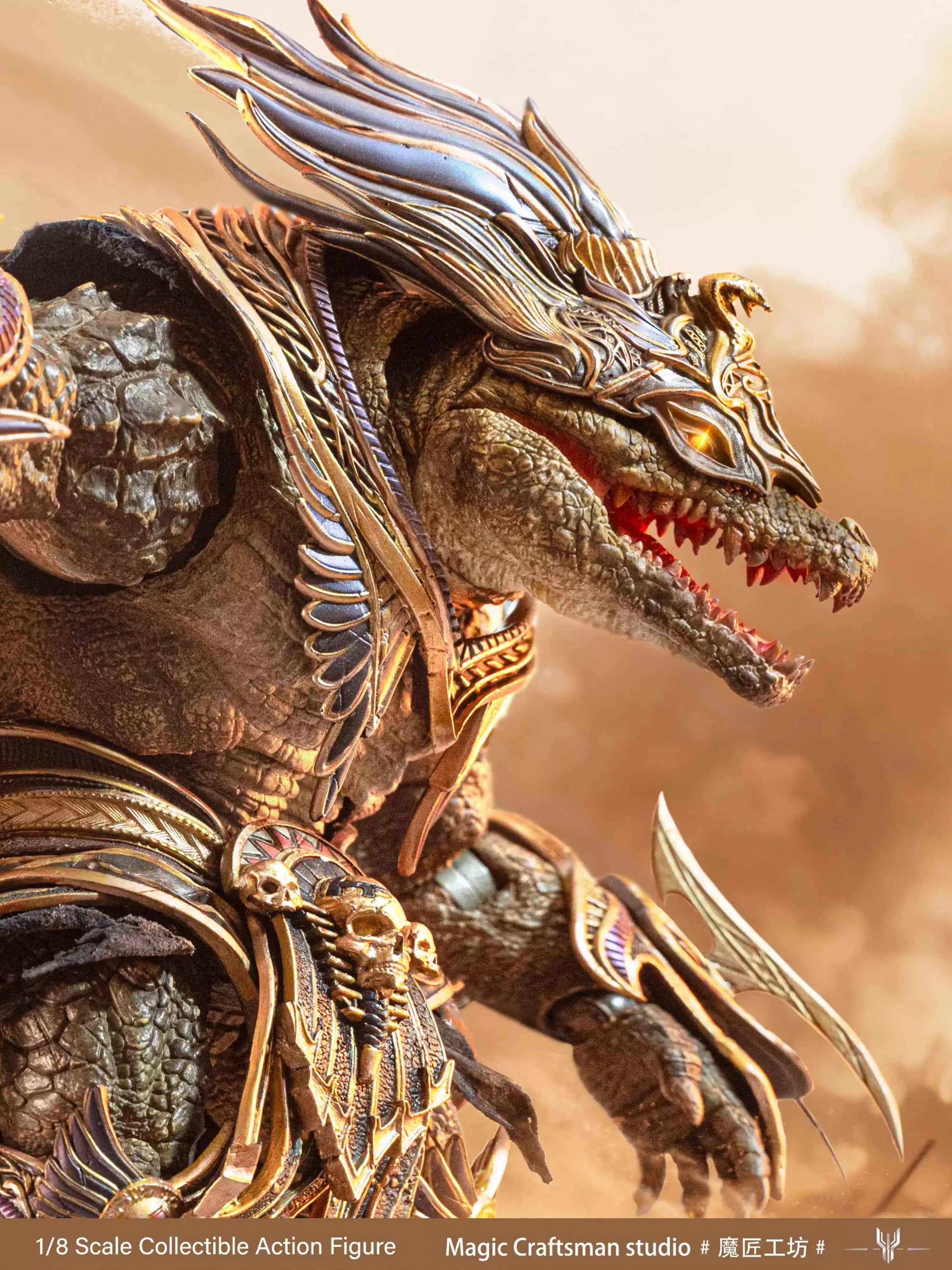Original Design Magic Craftsman Studio Egypt Sobek Desert Giant Crocodile 1/12 Licensed Action Figure