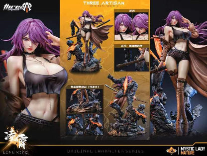 Original Design Three Artisan Studio DeadPrince Illustrations Mystic Mature Lady Series Ling Xiao 1/4 Licensed Resin Statue (PayPal Fees and Shipping Costs Included)