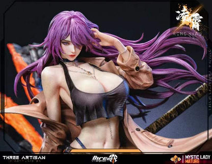 Original Design Three Artisan Studio DeadPrince Illustrations Mystic Mature Lady Series Ling Xiao 1/4 Licensed Resin Statue (PayPal Fees and Shipping Costs Included)