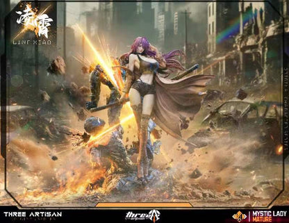 Original Design Three Artisan Studio DeadPrince Illustrations Mystic Mature Lady Series Ling Xiao 1/4 Licensed Resin Statue (PayPal Fees and Shipping Costs Included)