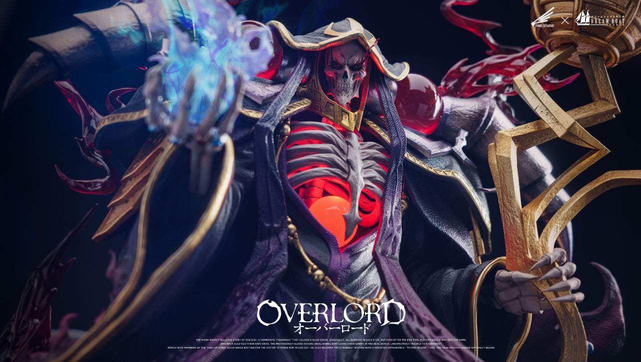 Overlord Dream Boat Studio & TIME Studio Ainz Ooal Gown Resin Statue