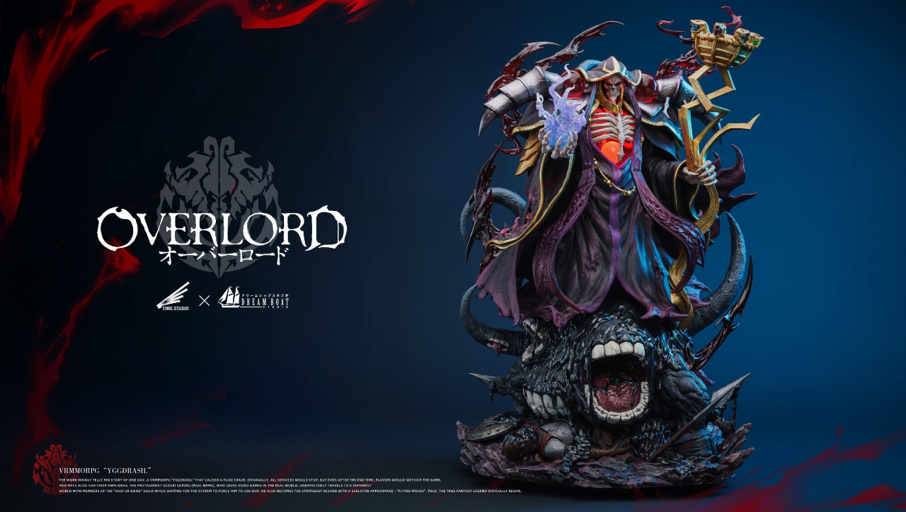 Overlord Dream Boat Studio & TIME Studio Ainz Ooal Gown Resin Statue