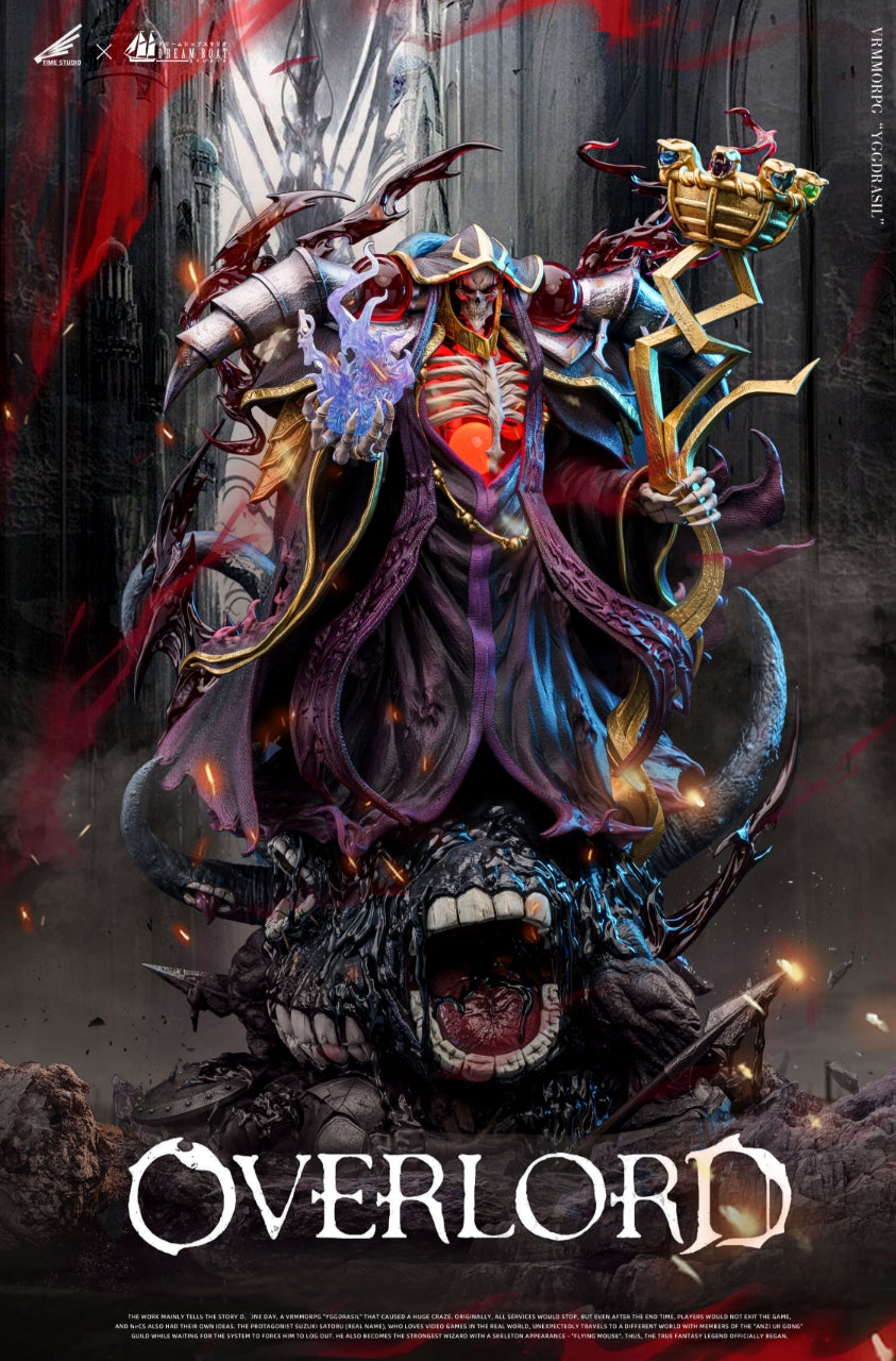 Overlord Dream Boat Studio & TIME Studio Ainz Ooal Gown Resin Statue