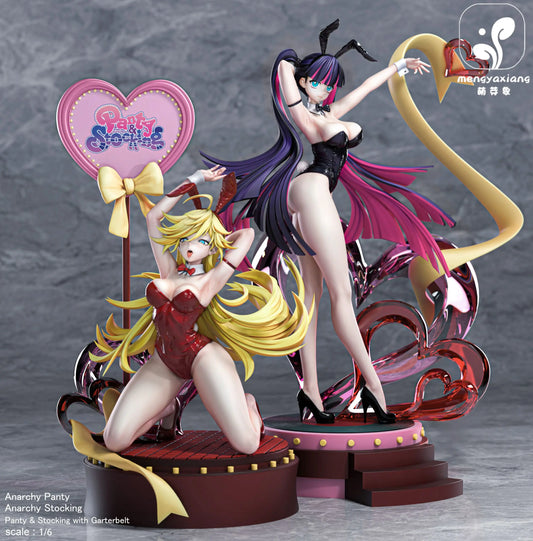 Panty & Stocking with Garterbelt Meng Ya Xiang Studio Stocking Anarchy & Panty Anarchy Resin Statue