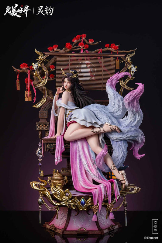 Perfect World Ling Yun Studio Witch Celestial Fox Fairy Licensed Resin Statue