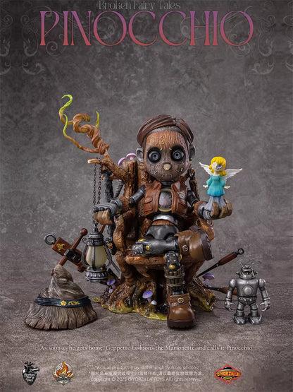 Pinocchio GIYORZILLA TOYS Broken Fairy Tale Pinocchio A001 1/6  Licensed Action Figure