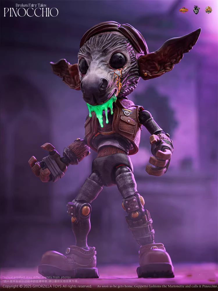 Pinocchio GIYORZILLA TOYS Broken Fairy Tale Pinocchio A001 1/6  Licensed Action Figure