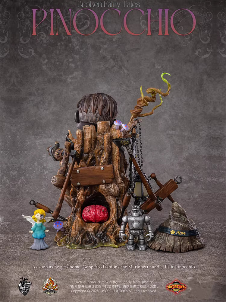 Pinocchio GIYORZILLA TOYS Broken Fairy Tale Pinocchio A001 1/6  Licensed Action Figure