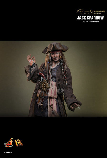 Pirates of the Caribbean Hot Toys Jack Sparrow DX37 DX38 DX39AE Licensed Action Figure