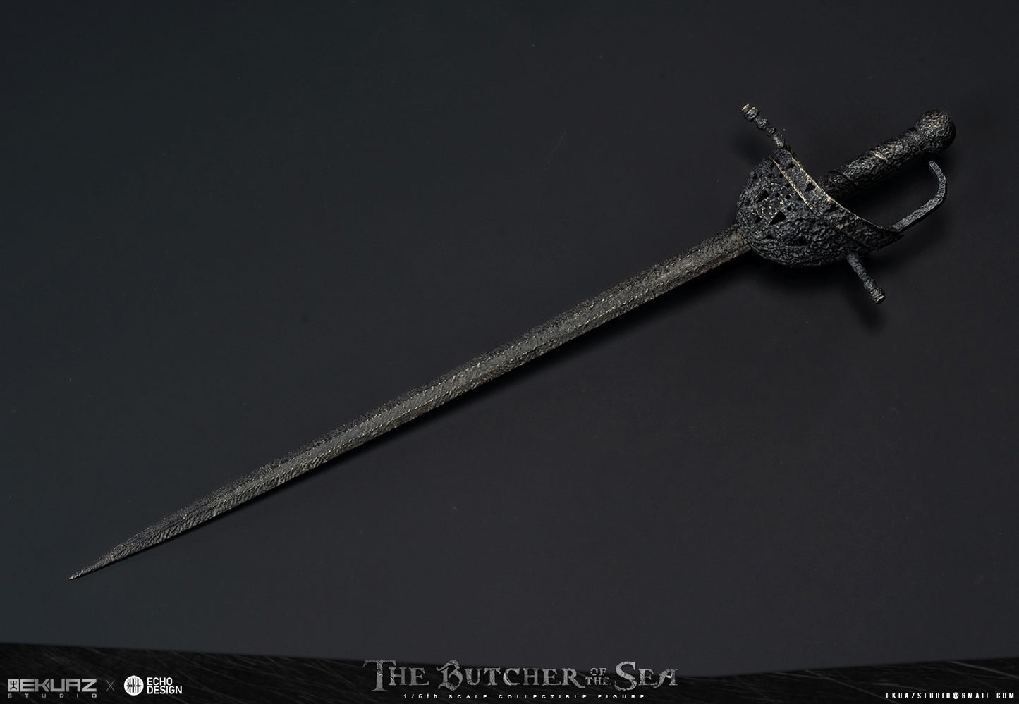 Pirates of the Caribbean EKUAZ STUDIO & ECHO DESIGN Captain Armando Salazar Sea Butcher EKS013 1/6 Action Figure (3rd party)