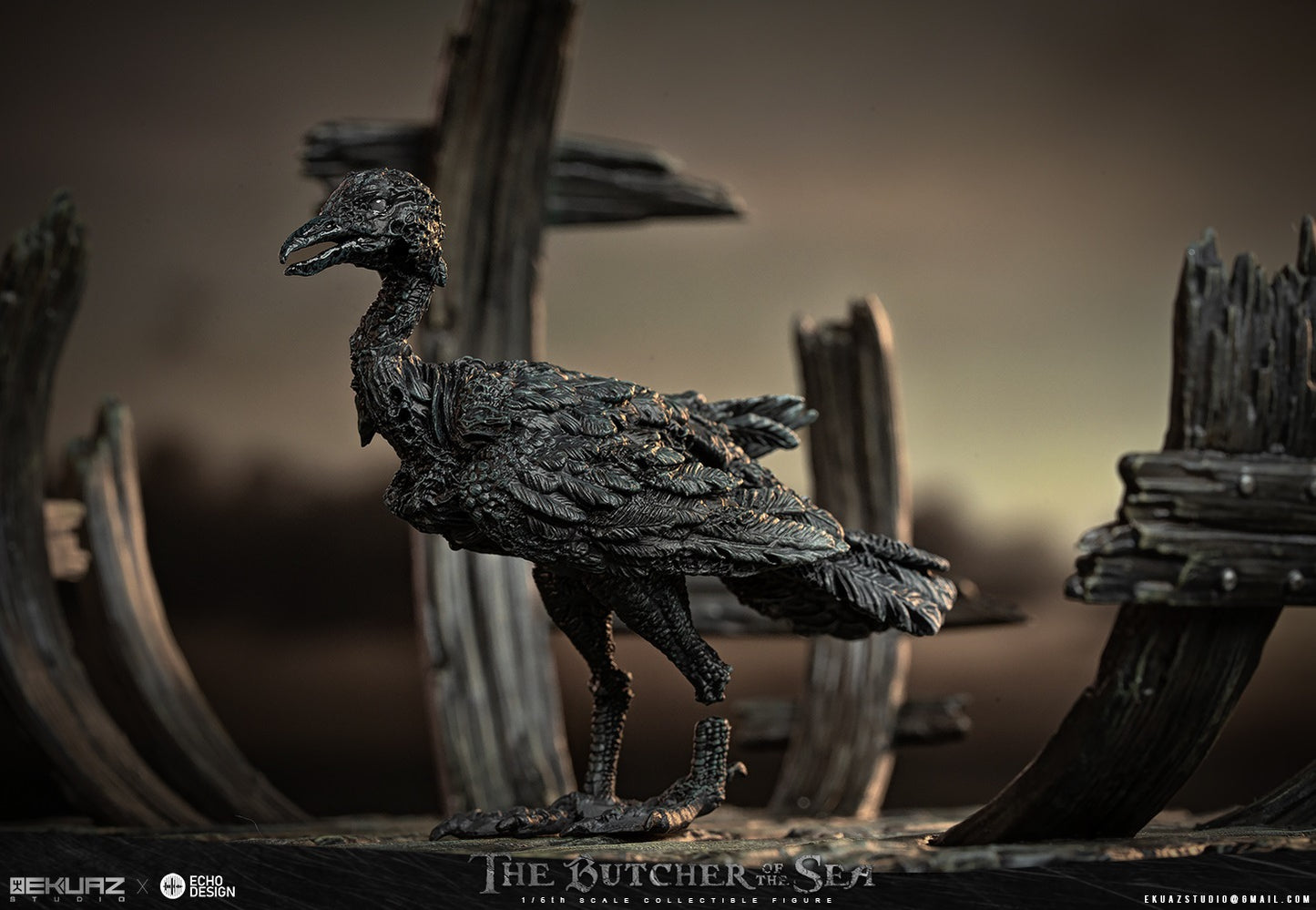 Pirates of the Caribbean EKUAZ STUDIO & ECHO DESIGN Captain Armando Salazar Sea Butcher EKS013 1/6 Action Figure (3rd party)