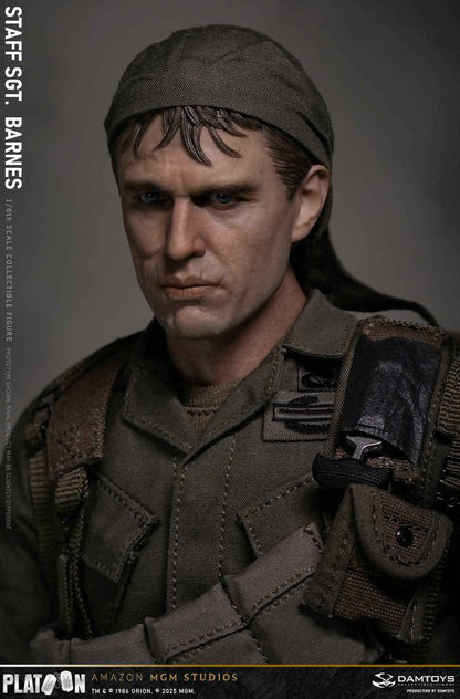 Platoon DAMTOYS Vietnam War US Army Sergeant Barnes No. DMS045 1/6 Licensed Action Figure