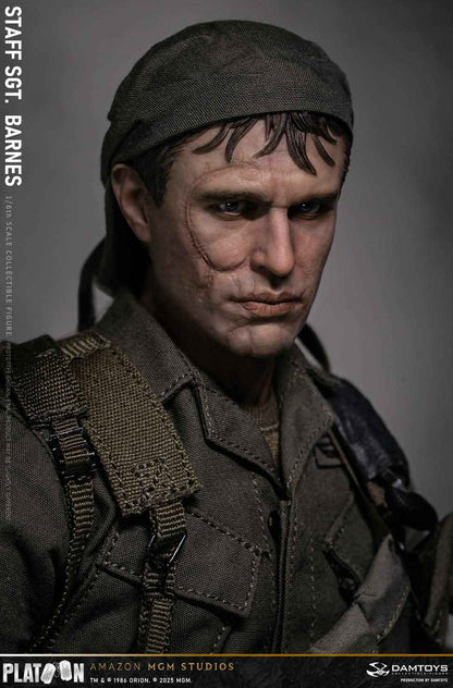 Platoon DAMTOYS Vietnam War US Army Sergeant Barnes No. DMS045 1/6 Licensed Action Figure