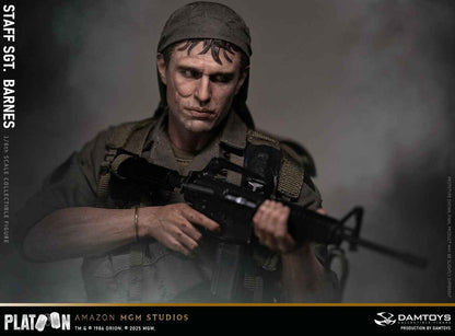 Platoon DAMTOYS Vietnam War US Army Sergeant Barnes No. DMS045 1/6 Licensed Action Figure