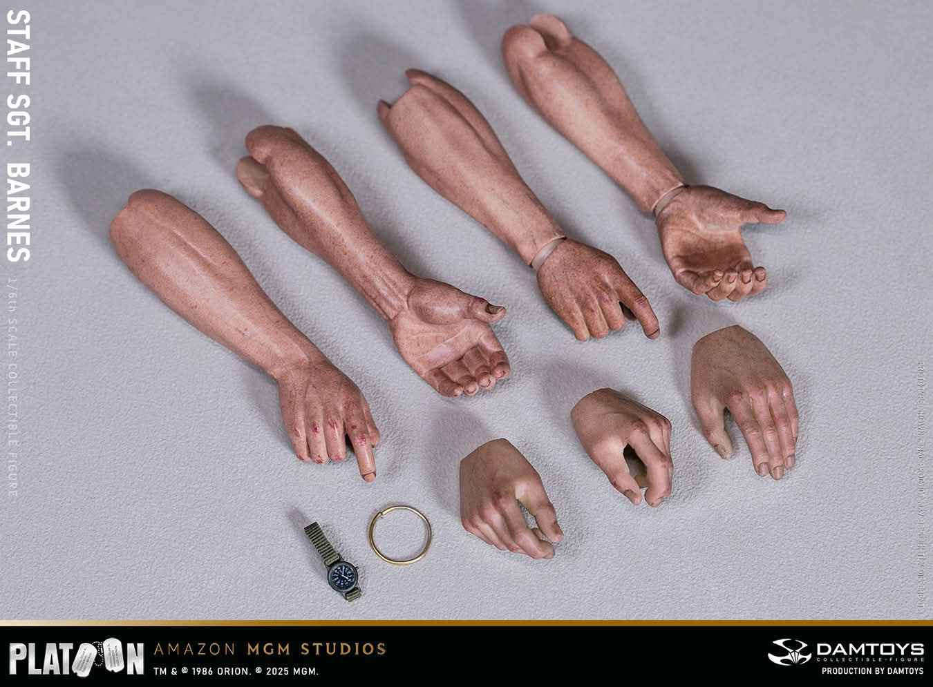 Platoon DAMTOYS Vietnam War US Army Sergeant Barnes No. DMS045 1/6 Licensed Action Figure