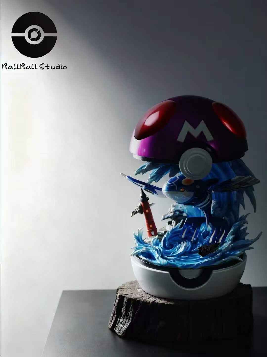 Pokémon Ball Ball Studio Kyogre Resin Statue