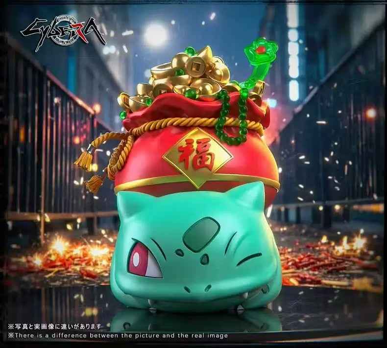 Pokémon Cybera Studio Bulbasaur Treasure Resin Statue