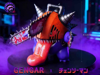 Pokémon DEEP Studio Gengar Cosplay Chainsaw Man Resin Statue