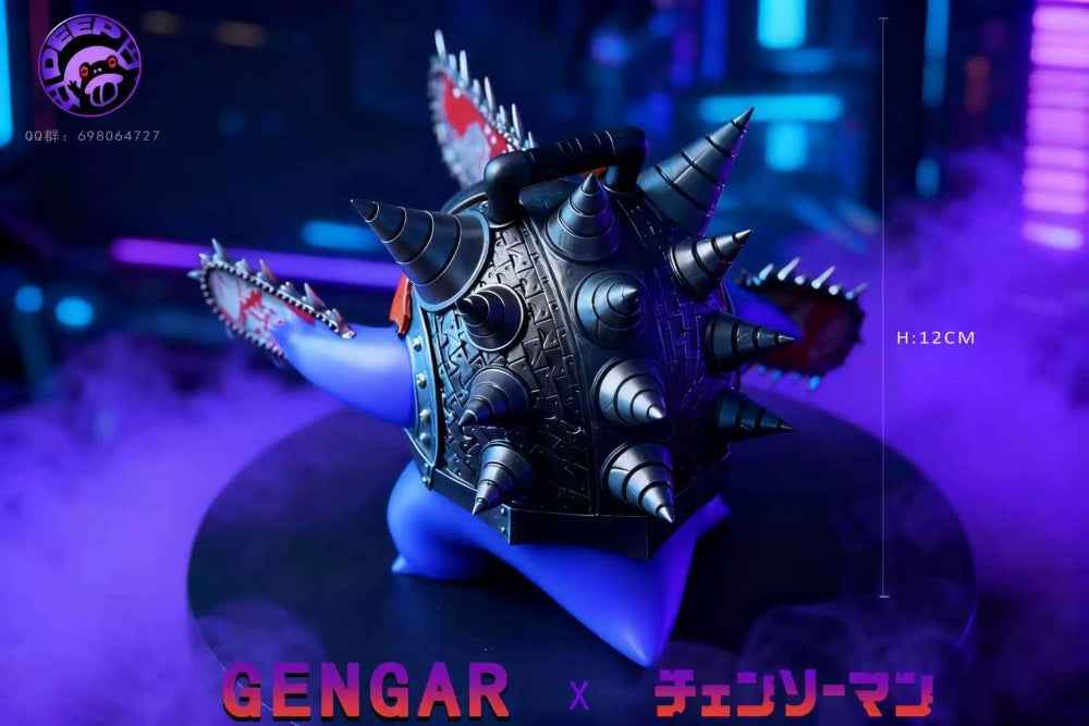 Pokémon DEEP Studio Gengar Cosplay Chainsaw Man Resin Statue