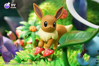 Pokémon DY Studio Suicune and Pokémon in the Afternoon Sun Resin Statue