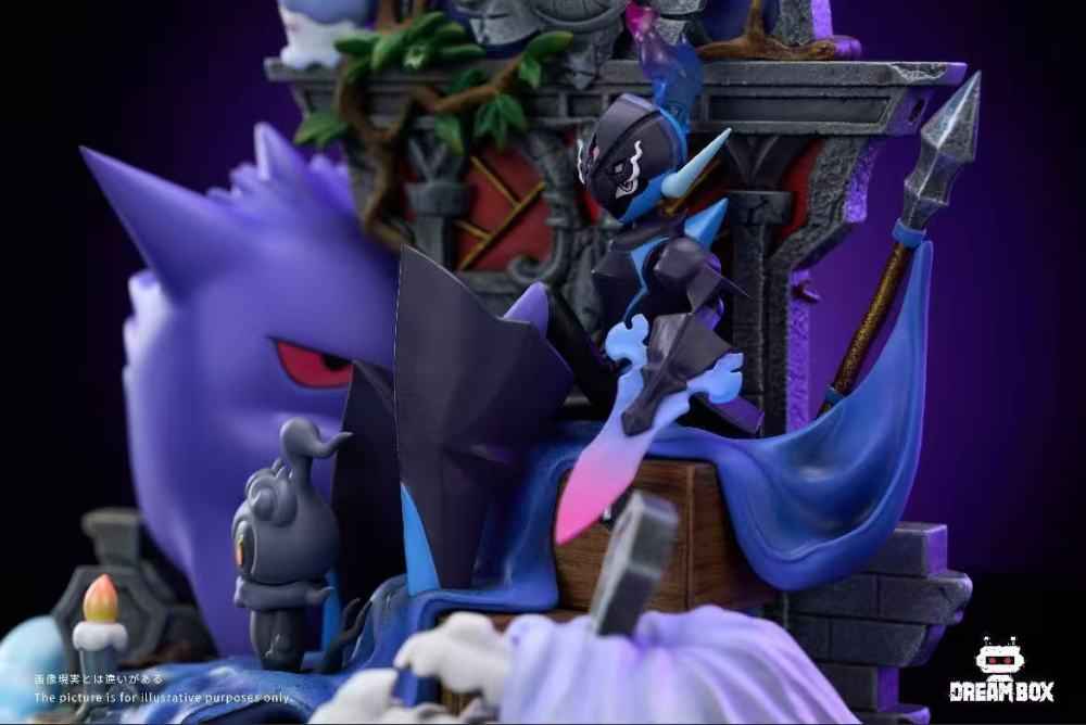 Pokémon Dream Box Studio Ceruledge Broken Throne Resin Statue