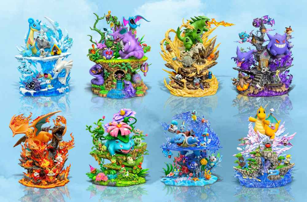 Pokémon EGG Studio Poison Type Resin Statue