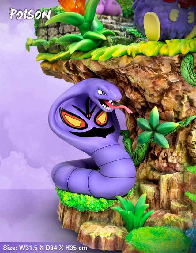 Pokémon EGG Studio Poison Type Resin Statue