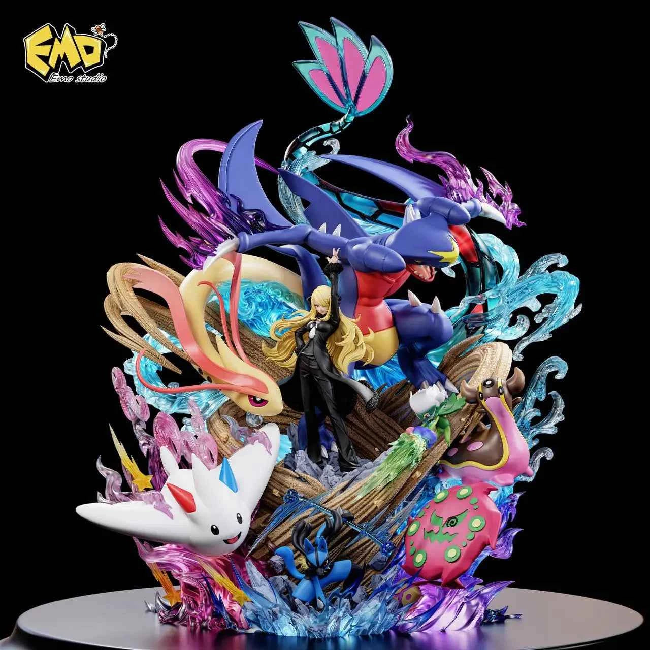 Pokémon EMO Studio Cynthia Resin Statue
