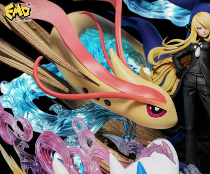 Pokémon EMO Studio Cynthia Resin Statue