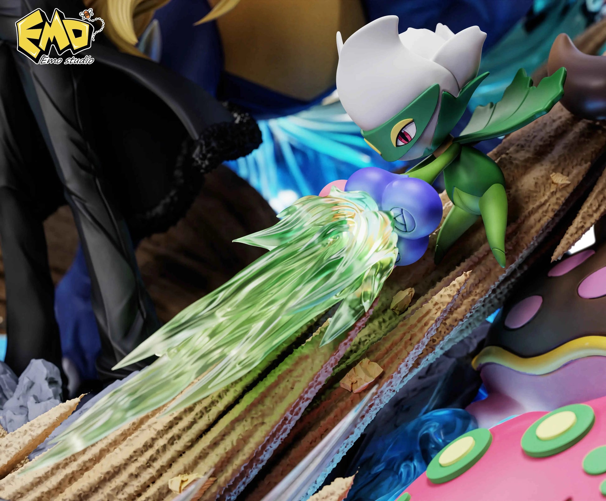 Pokémon EMO Studio Cynthia Resin Statue