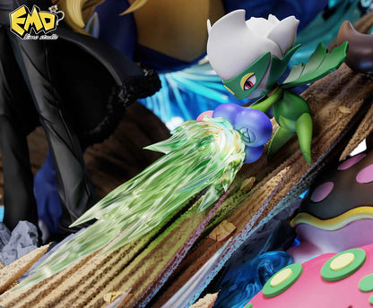 Pokémon EMO Studio Cynthia Resin Statue