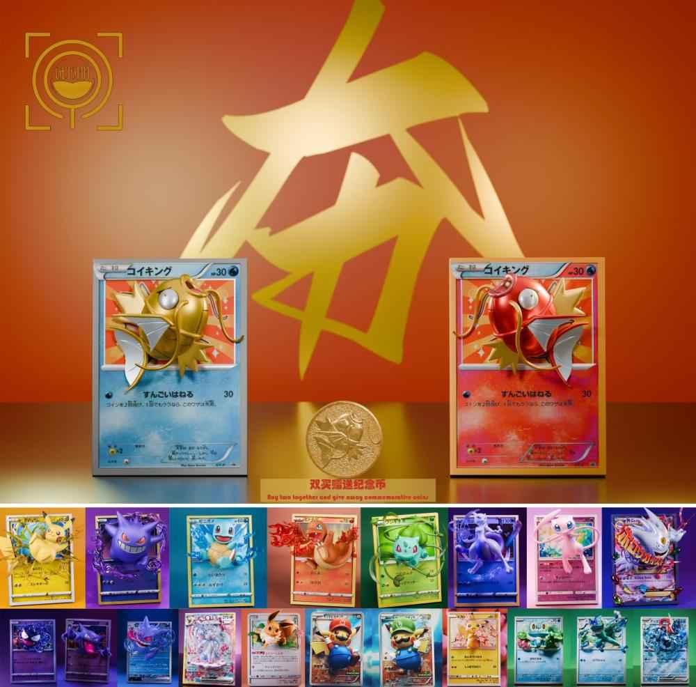 Pokémon Geisha Studio Magikarp "Pokémon Card"  Resin Statue
