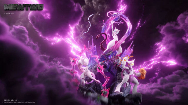 Pokémon JP Studio Mewtwo Group 1/20 Resin Statue