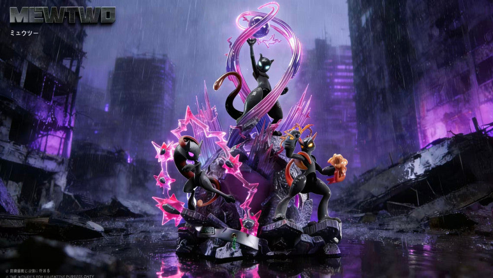 Pokémon JP Studio Mewtwo Group 1/20 Resin Statue