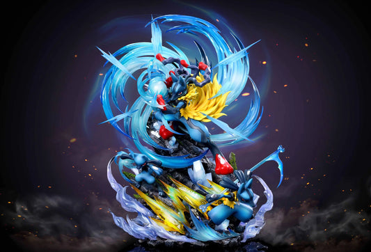 Pokémon Phoenix Studio Lucario Resin Statue