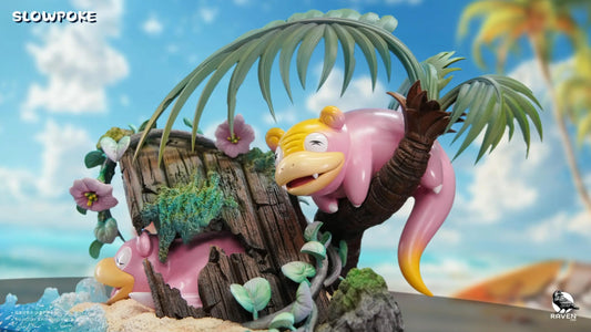 Pokémon Raven Studio Slowpoke Resin Statue