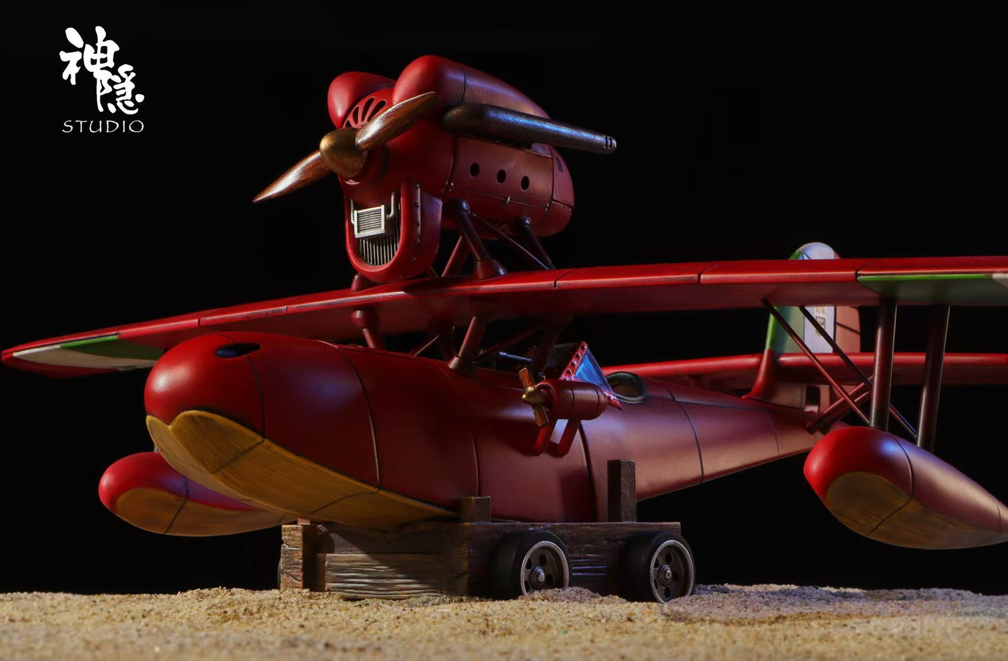 Porco Rosso Shen Yin Studio Hikoutei Jidai Marco Pagot Resin Statue