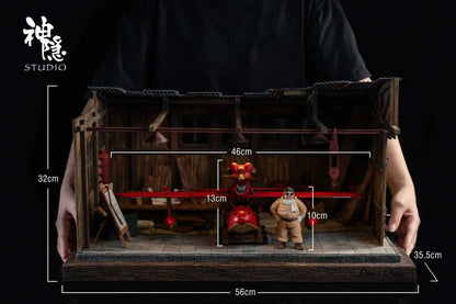 Porco Rosso Shen Yin Studio Hikoutei Jidai Marco Pagot Resin Statue