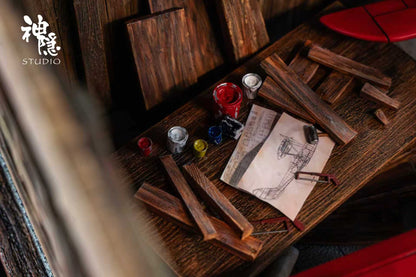 Porco Rosso Shen Yin Studio Hikoutei Jidai Marco Pagot Resin Statue