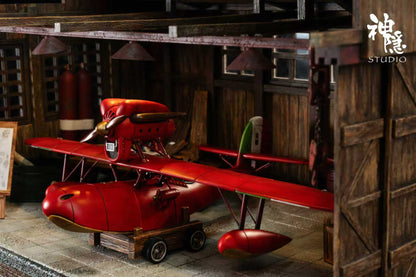 Porco Rosso Shen Yin Studio Hikoutei Jidai Marco Pagot Resin Statue