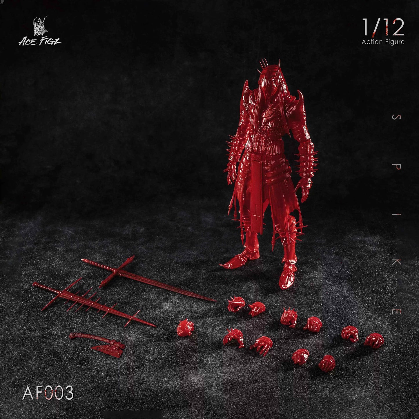 Preacher AceFigz Spike AF001 AF002 AF003 1/12 Licensed Action Figure