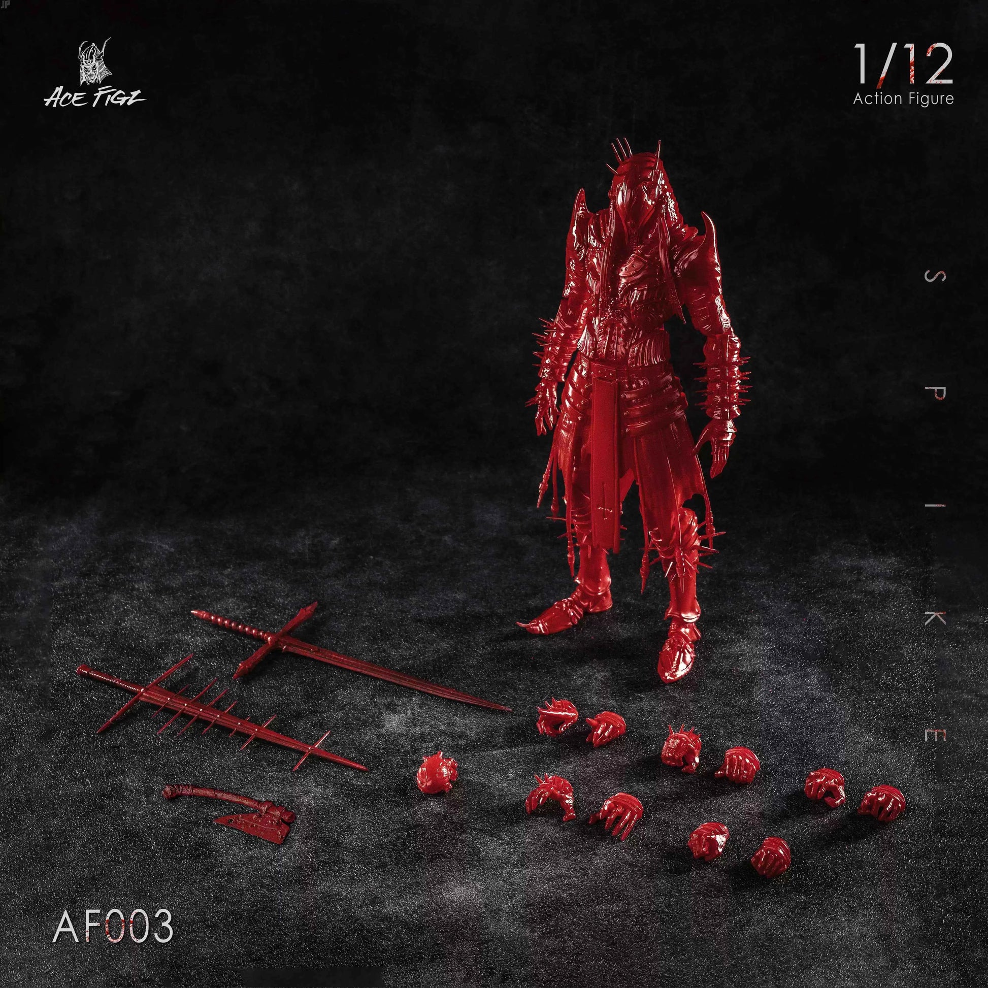 Preacher AceFigz Spike AF001 AF002 AF003 1/12 Licensed Action Figure