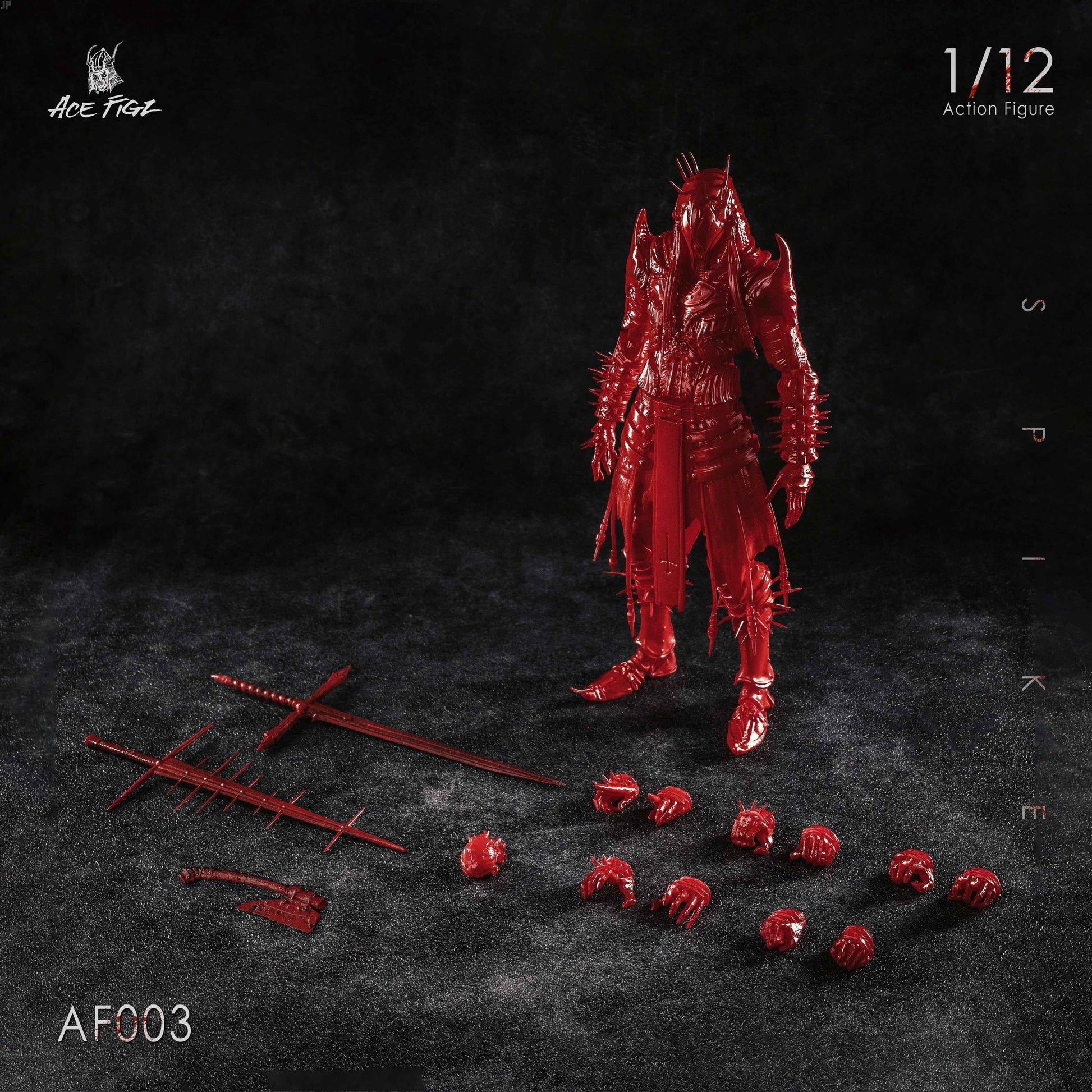 Preacher AceFigz Spike AF001 AF002 AF003 1/12 Licensed Action Figure